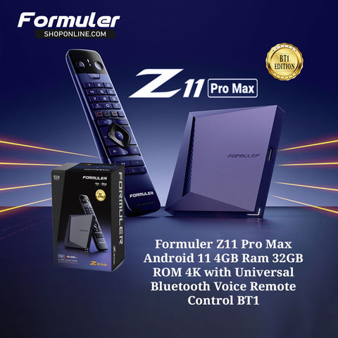 Formuler Z11 PRO Max BT1 Edition